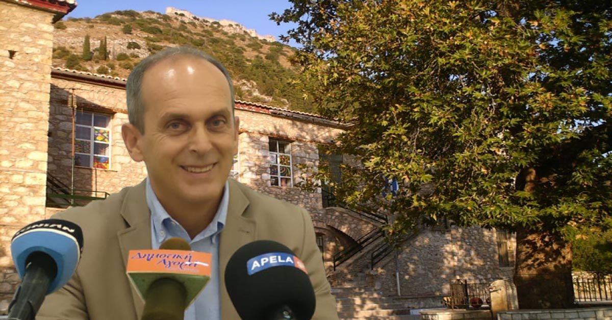 Συνέντευξη τύπου με θέμα «Λειτουργία νέου Μεταπτυχιακού Προγράμματος στον Μυστρά» από τον Διευθυντή του (ΙΝ.Ε.ΒΥ.Π.)