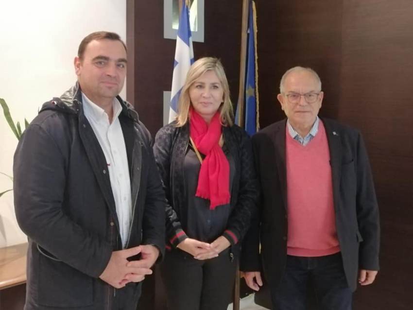 Ενημέρωση από τους αντιπεριφερειάρχες στη Λακωνία της υφυπουργού Παιδείας και Θρησκευμάτων