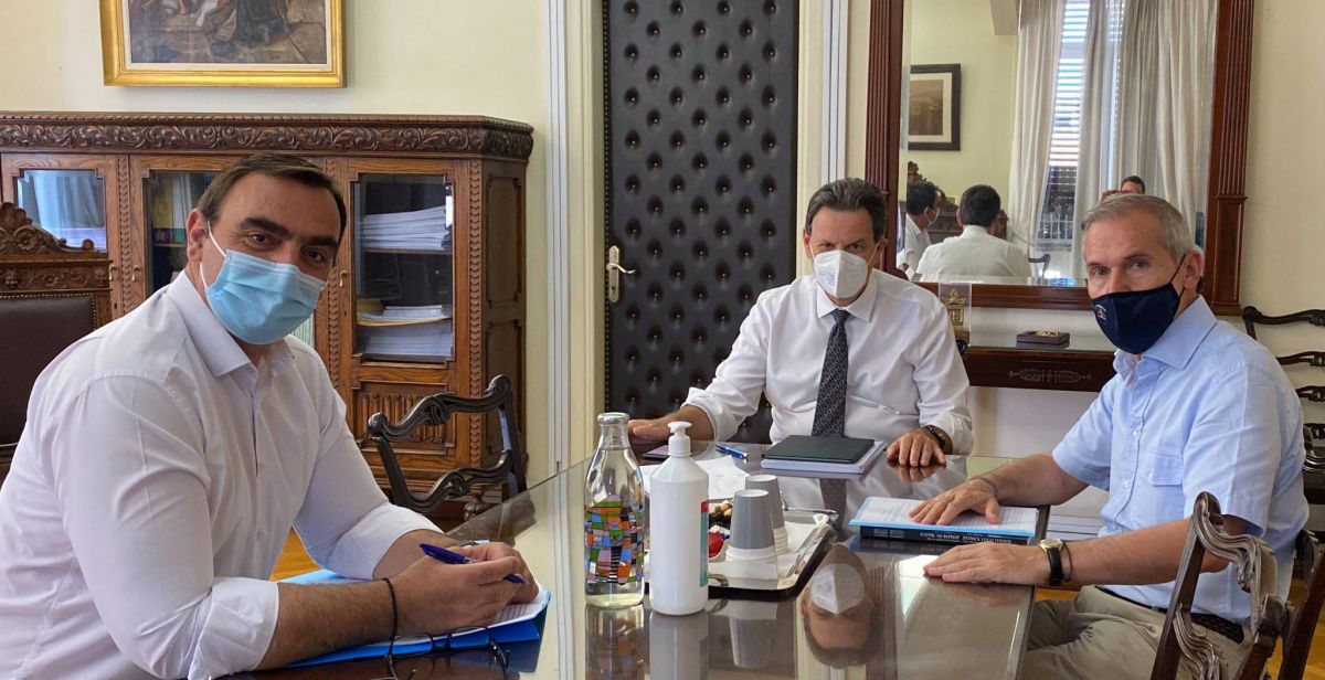 Σκυλακάκης – Βερούτης – Δαβάκης για το Ταμείο Ανάκαμψης στη Λακωνία