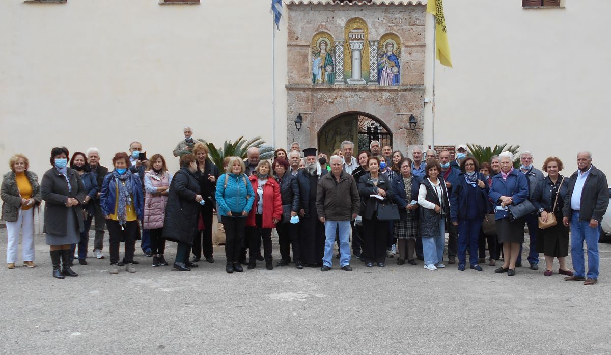 ΠΡΟΣΚΥΝΗΜΑΤΙΚΗ ΕΚΔΡΟΜΗ ΤΩΝ ΓΟΡΤΥΝΙΩΝ ΤΗΣ ΣΠΑΡΤΗΣ ΣΤΗ ΜΟΝΗ ΤΑΞΙΑΡΧΩΝ ΑΓΙΟΥ, ΣΤΟ ΑΙΓΙΟ ΚΑΙ ΤΗΝ ΚΟΡΙΝΘΟ
