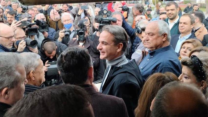 Μητσοτάκης από Πλατύκαμπο: «Θέλουμε πρωταθλητή στην Ευρώπη τον Πρωτογενή Τομέα