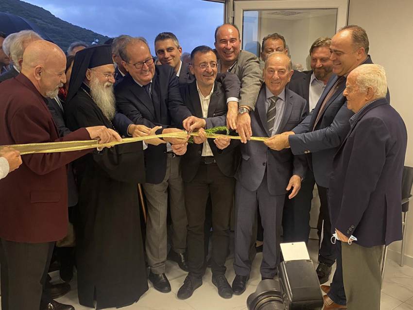 Παραδόθηκε το αναβαθμισμένο πολυδύναμο περιφερειακό ιατρείο Καλλιανών -σημαντική συνδρομή της Περιφέρειας στον τομέα της υγείας δήλωσε ο περιφερειάρχης Π. Νίκας