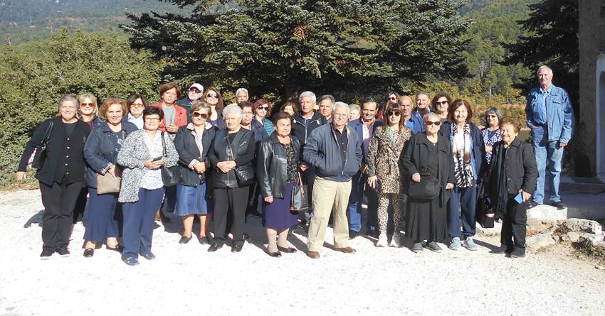 Εκδρομή του Γορτυνιακού Συνδέσμου Σπάρτης στην Περιοχή του Φενεού Κορινθίας