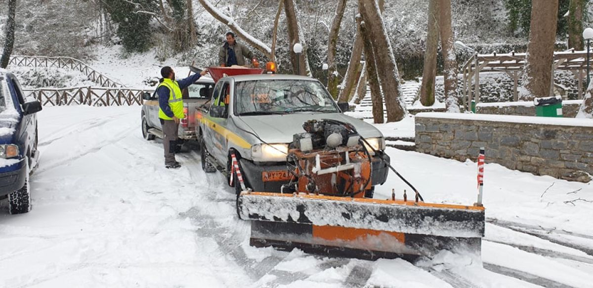 Ποια η κατάσταση του οδικου δικτύου της Λακωνίας λόγω καιρικών φαινομένων