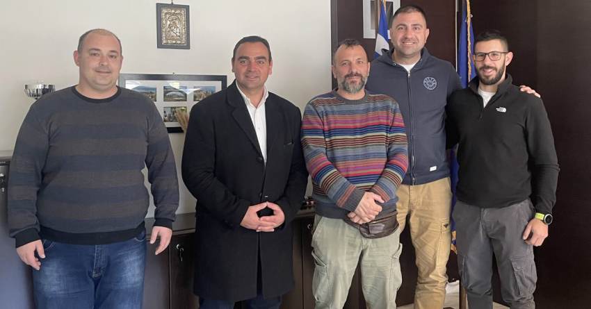 Συνάντηση Αντιπεριφερειάρχη ΠΕ Λακωνίας με μέλη του Συλλόγου Ιδιοκτητών Επιχειρήσεων Μαζικής Εστίασης Σπάρτης