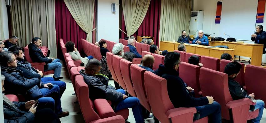 Η συγκρότηση της Εκτελεστικής Γραμματείας έγινε ως εξής