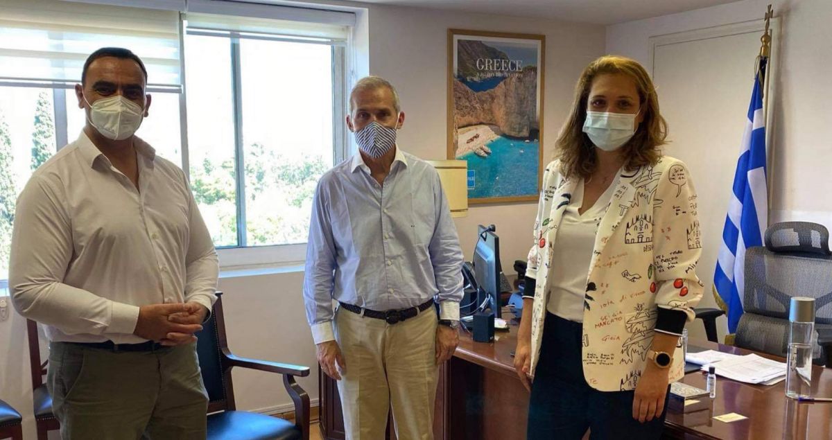 Στο Υπουργείο Τουρισμού Βερούτης – Δαβάκης για μαρίνες, καταδυτικά πάρκα και πεδία αναρρίχησης