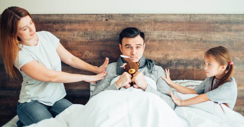 Μετάδοση ιών: Πότε κολλάνε περισσότερο κρυολόγημα, γρίπη και κορωνοϊός