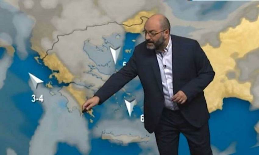 Αρναούτογλου: Προσοχή – Έρχονται νέα ισχυρά καιρικά φαινόμενα