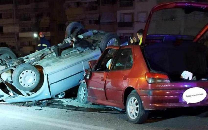 Φονικό τροχαίο στη Θεσσαλονίκη: Σοκάρουν οι εικόνες – Μάχη δίνουν 2 αδέρφια