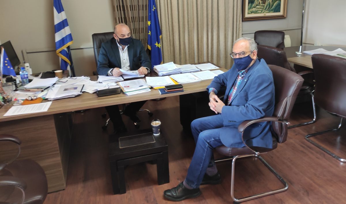 ΒΕΡΔΟΣ - ΤΖΙΝΙΕΡΗΣ : Συνάντηση εργασίας στο Δήμο Ευρώτα