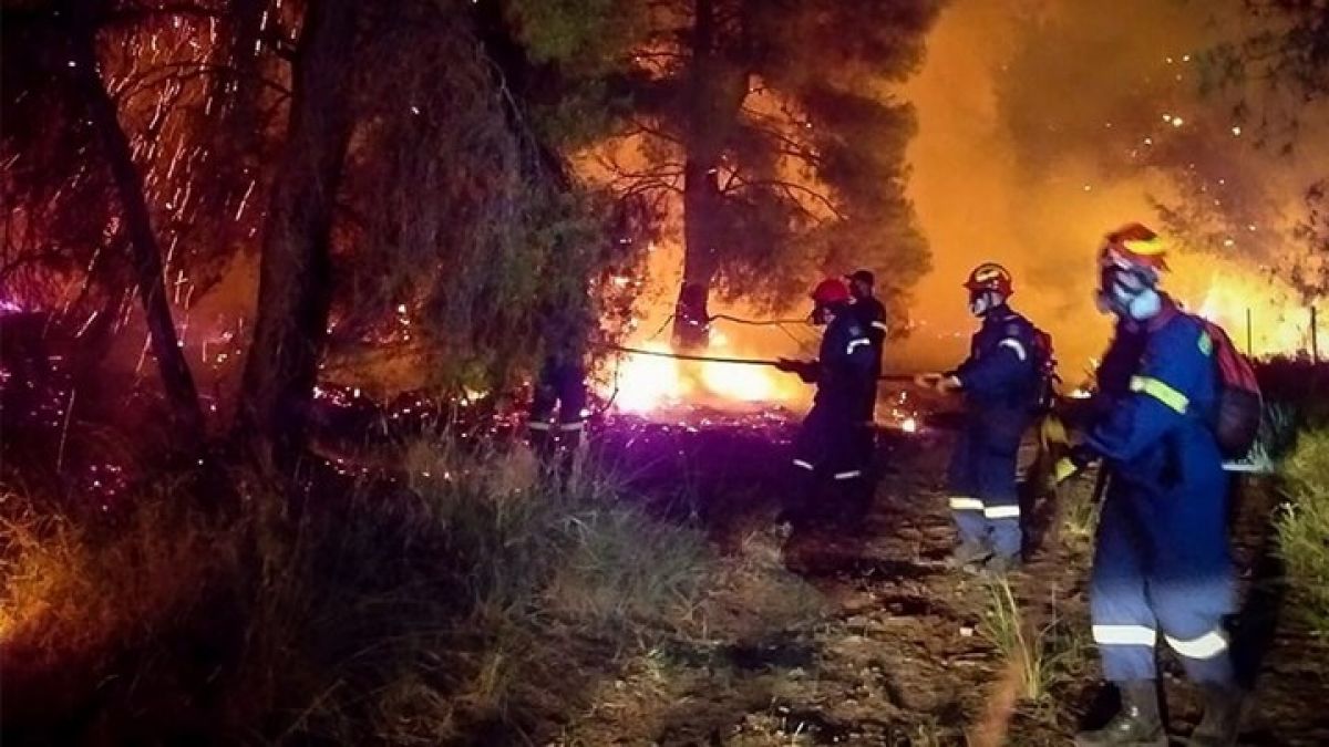 Σε ύφεση η φωτιά σε Κορινθία-Δυτική Αττική - Στάχτη περισσότερα από 50.000 στρέμματα