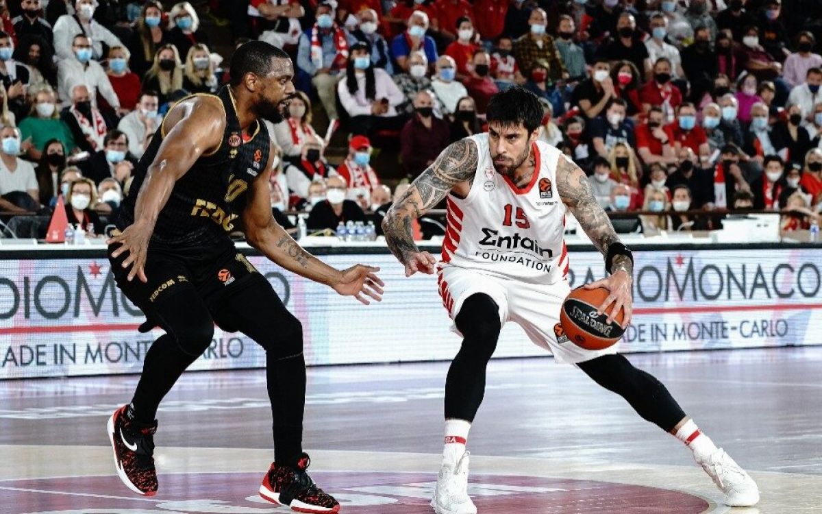 Ευρωλίγκα, Μονακό – Ολυμπιακός 78-77: Η πρόκριση περνάει από το Φάληρο