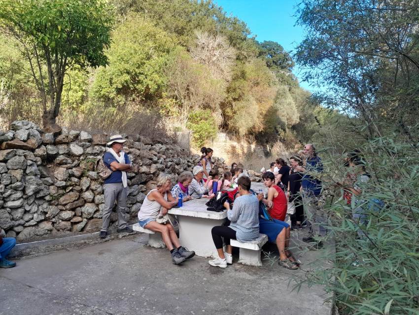 Our season's first Winter Sunday Walk 2023-2024: start and finish Potamos.