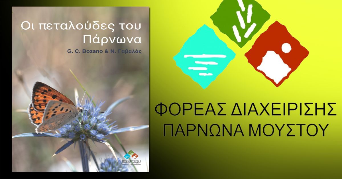 Κυκλοφορία έκδοσης Οδηγού για τις Πεταλούδες του Πάρνωνα