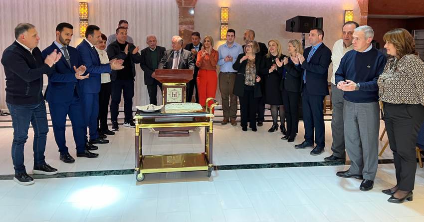 Η ΔΕΕΠ Λακωνίας της Ν.Δ. πραγματοποίησε την εκδήλωση κοπής της Βασιλόπιτας
