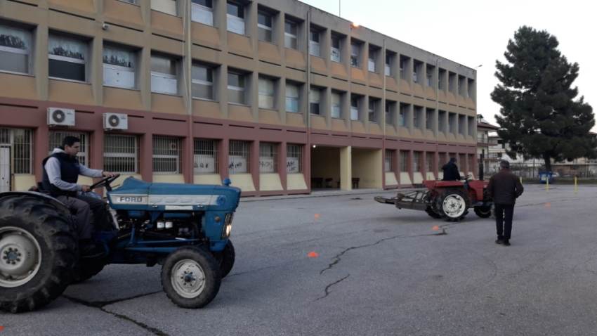 Διεξαγωγή Εξετάσεων Απόκτησης Αδειας Οδήγησης Τρακτέρ