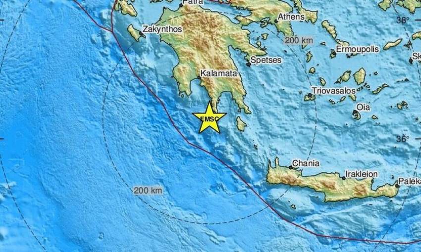 Σεισμός 3,8 Ρίχτερ στην Λακωνία