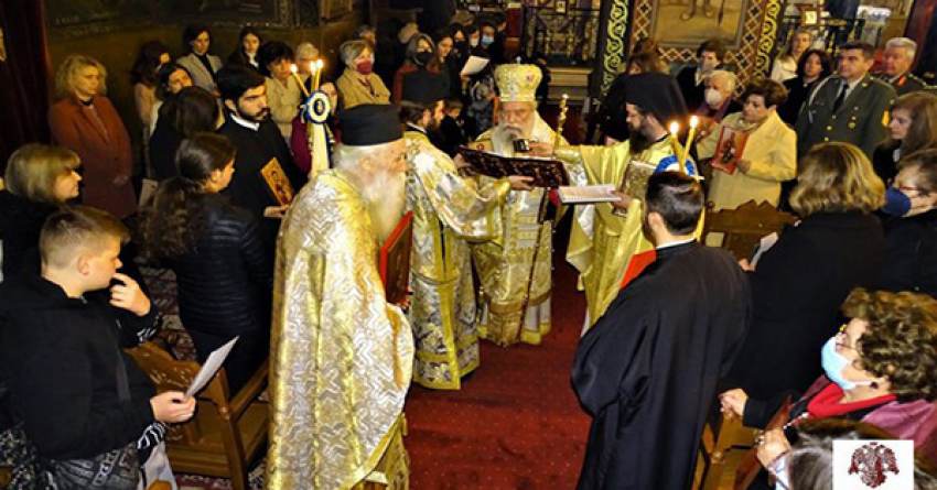 Η Κυριακή της Ορθοδοξίας στον Μητροπολιτικό Ναό Ευαγγελιστρίας
