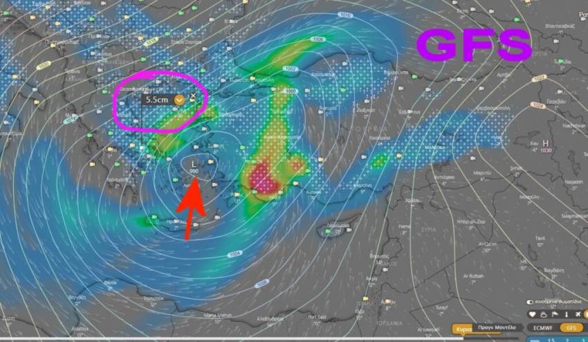 Καιρός: «Απ’ την Κική κι απ’ τη Κοκό» -Κόντρες μετεωρολόγων για το «περίεργο» φαινόμενο που έρχεται
