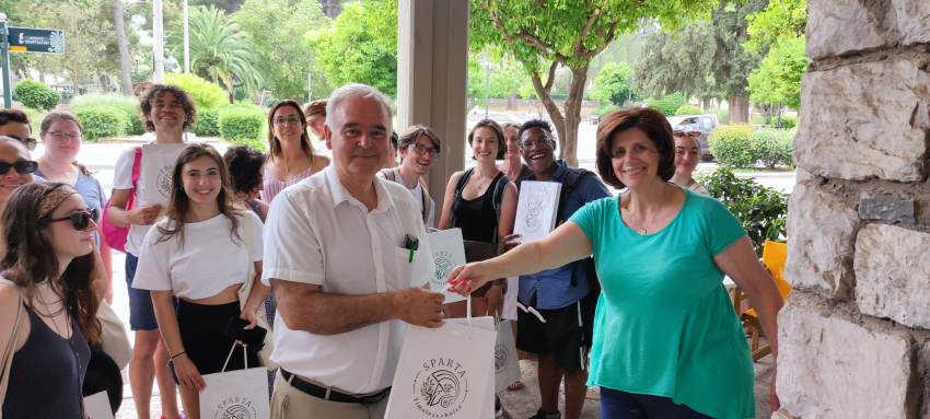 Επίσκεψη στο Δήμαρχο Π. Δούκα από φοιτητές και καθηγητές αμερικανικών Πανεπιστημίων!