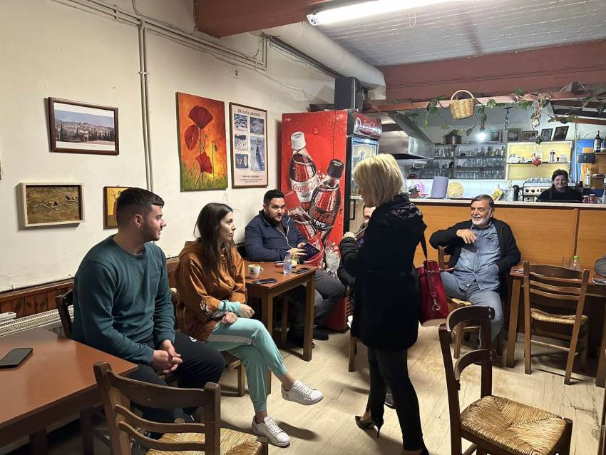 Από το βόρειο άκρο του Νομού συνεχίζει η Μαρία με φόρα και αφήνει το στίγμα της στον προεκλογικό αγώνα!