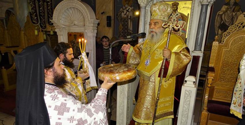 Με Ιερά Αγρυπνία στον Ι.Ν. Οσίου Νίκωνος ξεκίνησε ο εορτασμός για τον Πολιούχο της Σπάρτης