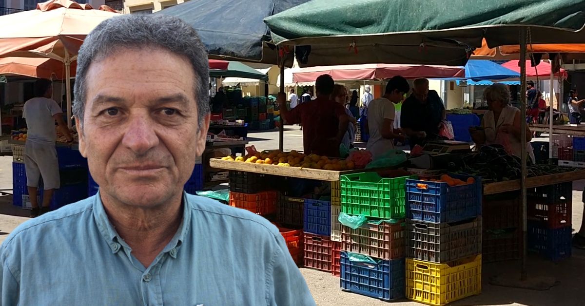 Οι παραγωγοί από περιοχές αυξημένου κινδύνου μόνο με rapid test στη λαϊκή αγορά Σπάρτης