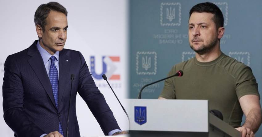 Πόλεμος στην Ουκρανία: Τηλεφωνική επικοινωνία Μητσοτάκη - Ζελένσκι