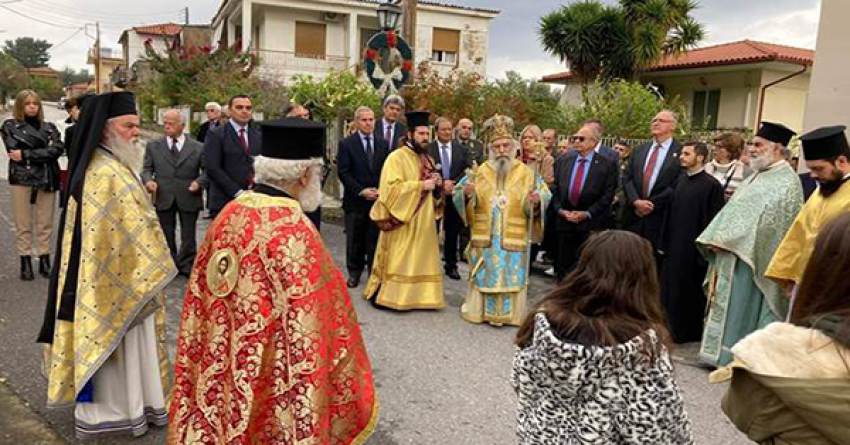 Ο Μυστράς τίμησε με λαμπρότητα τον Πολιούχο του Άγιο Σπυρίδωνα