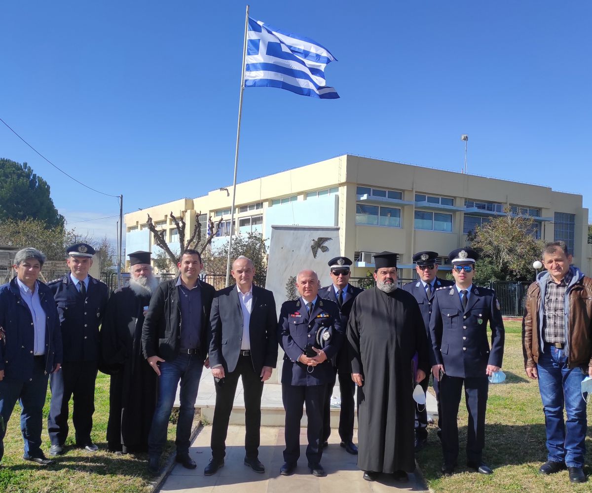 Σκάλα: Τρισάγιο στο μνημείο Πεσόντων στο Καθήκον Αστυνομικών