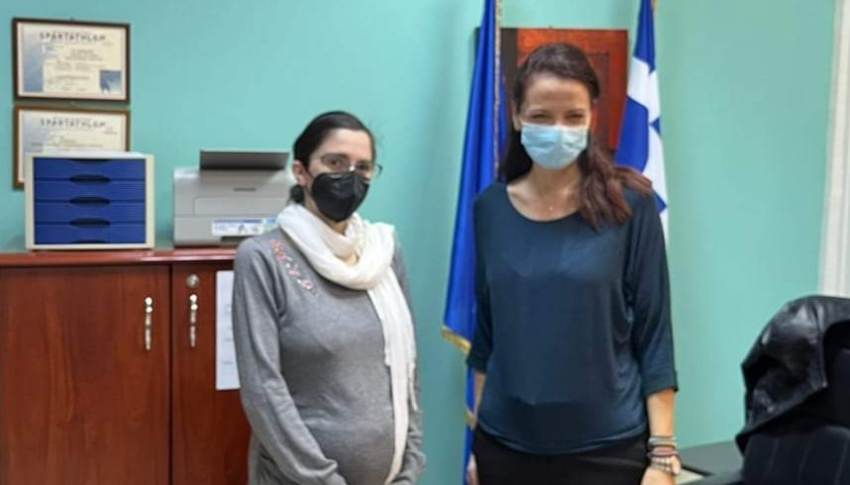 Ευη Παπαγεωργίου. Νέα ιατρός στο Νοσοκομείο  Σπάρτης