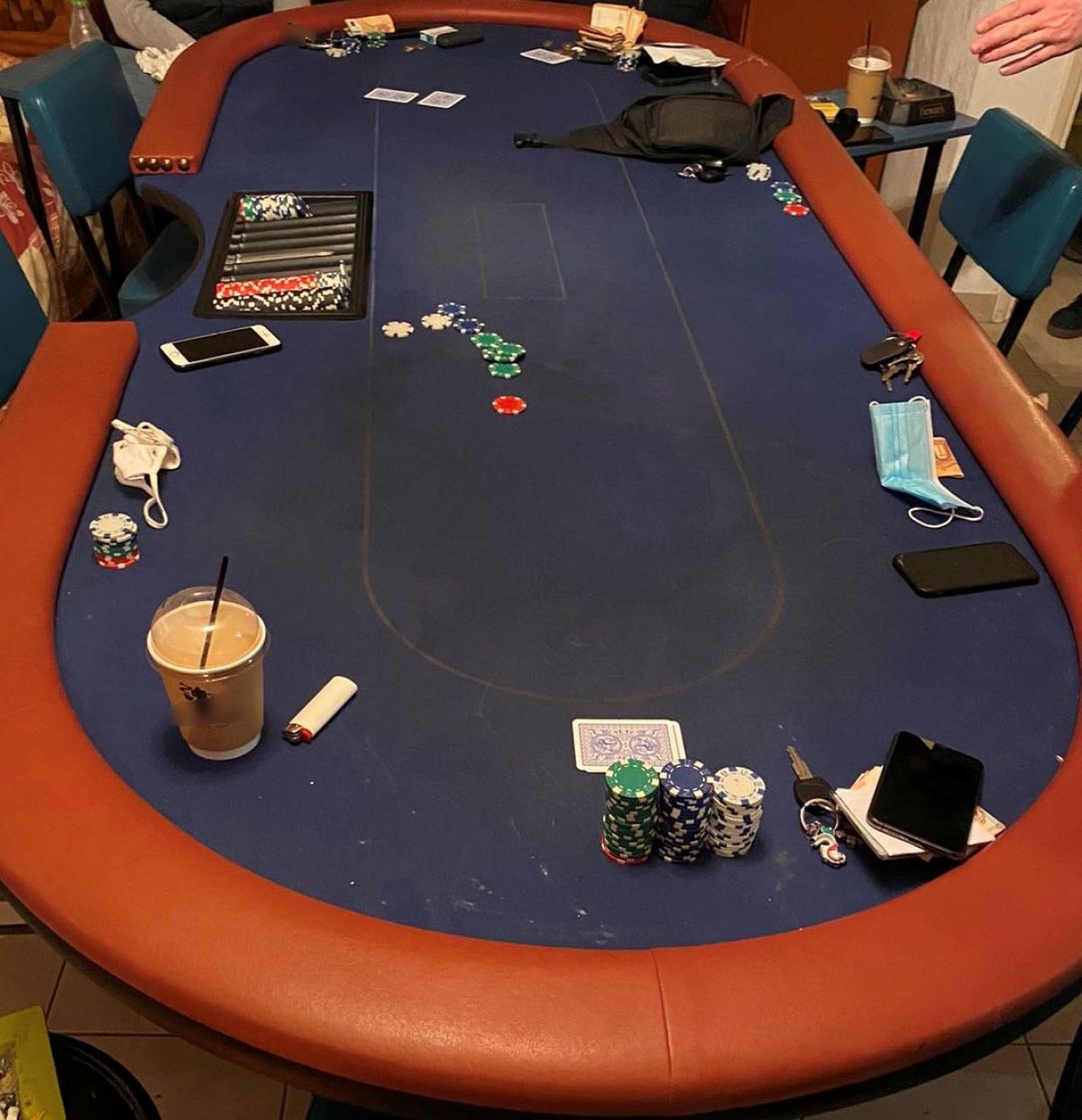 Συνελήφθησαν επτά άτομα για διενέργεια παράνομου τυχερού παιχνιδιού στη Λακωνία