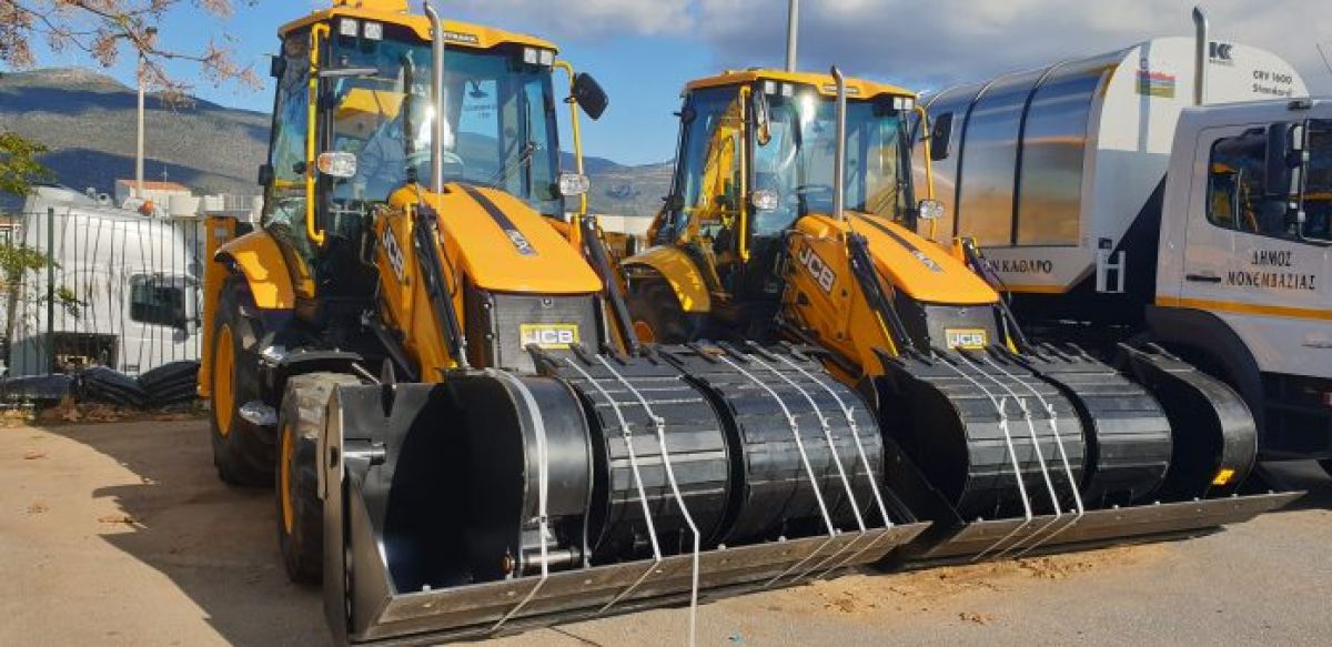 Απόκτηση μηχανημάτων έργου