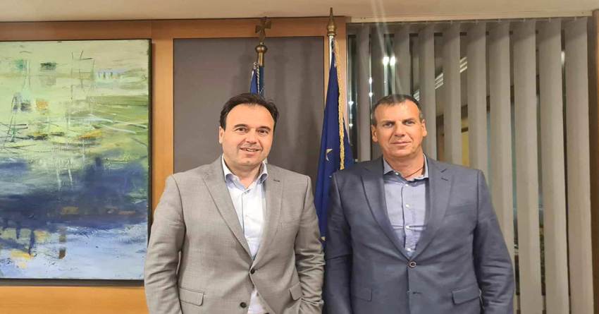 Συνάντηση με τον Υπουργό Ψηφιακής Διακυβέρνησης είχε ο Μιχάλης Βακαλόπουλος