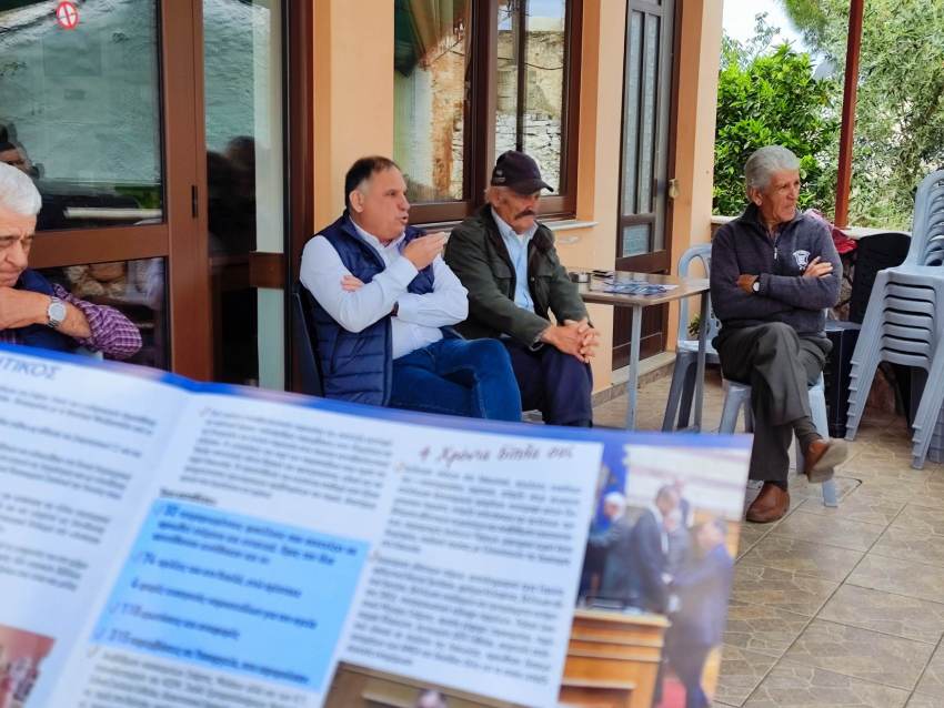 ΜΙΑ ΓΕΜΑΤΗ ΚΥΡΙΑΚΗ ΣΤΟ ΔΗΜΟ ΜΟΝΕΜΒΑΣΙΑΣ ΓΙΑ ΤΟΝ ΥΠΟΨΗΦΙΟ ΒΟΥΛΕΥΤΗ ΝΕΟΚΛΗ ΚΡΗΤΙΚΟ