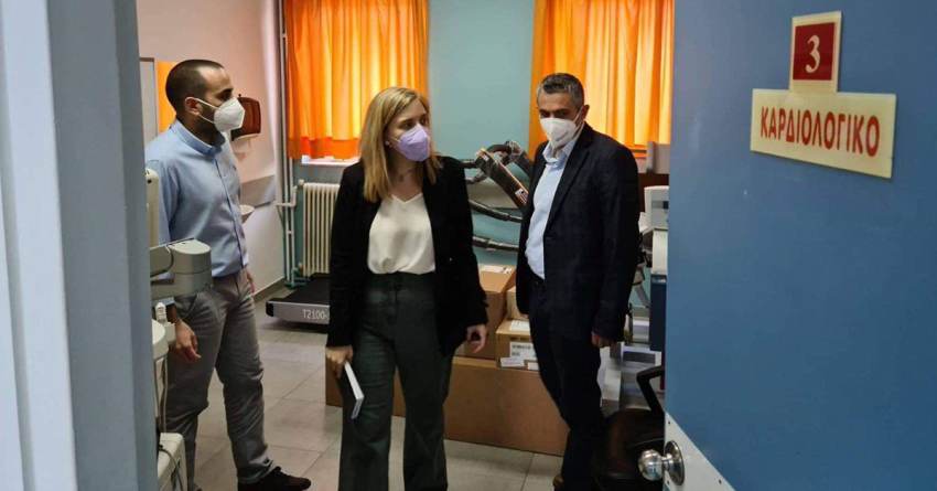 ΠΑΣΟΚ: Η Ρωξάνη Μπέη επισκέφτηκε τις Δομές Υγείας Λακωνίας