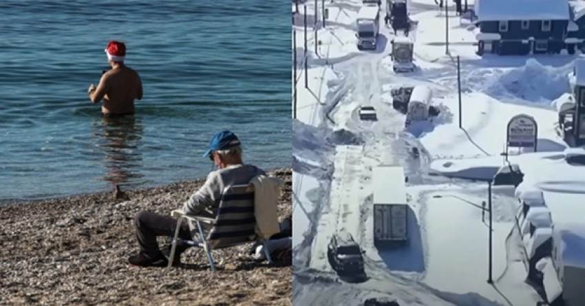 Από την Αμερική στην Ελλάδα 72 βαθμοί Κελσίου διαφορά: Οι ειδικοί «κρούουν τον κώδωνα του κινδύνου»