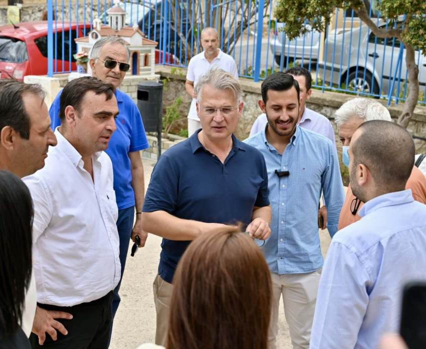Περιοδεία του Δημήτρη Πτωχού στην περιφερειακή ενότητα Λακωνίας