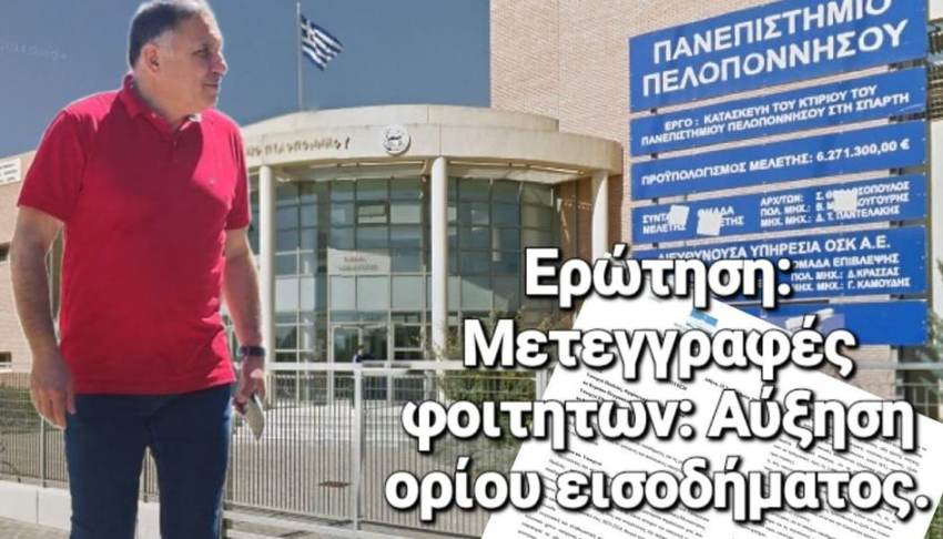Ερώτηση προς κ.κ. Πιερρακάκη και Χατζηδάκη