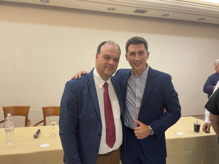 Παρόντες επίσης στην εκδήλωση ήταν ο βουλευτής Αργολίδας Ανδρέας Πουλάς, και η γραμματέας της Νομαρχιακής Αγγελική Κοντοθανάση