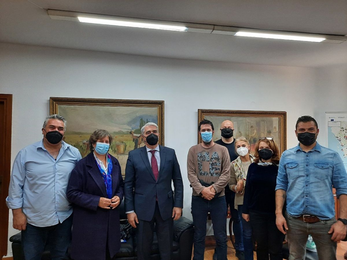 Συνάντηση Κεδίκογλου με εκπροσώπους Βιοκαλλιεργητών