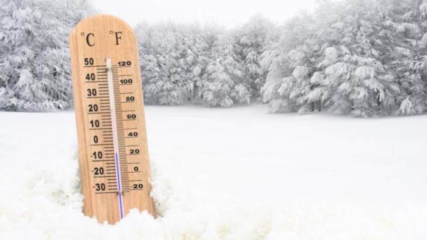 Τα θερμόμετρα έδειξαν θερμοκρασίες κάτω από το μηδέν το πρωί της Τετάρτης