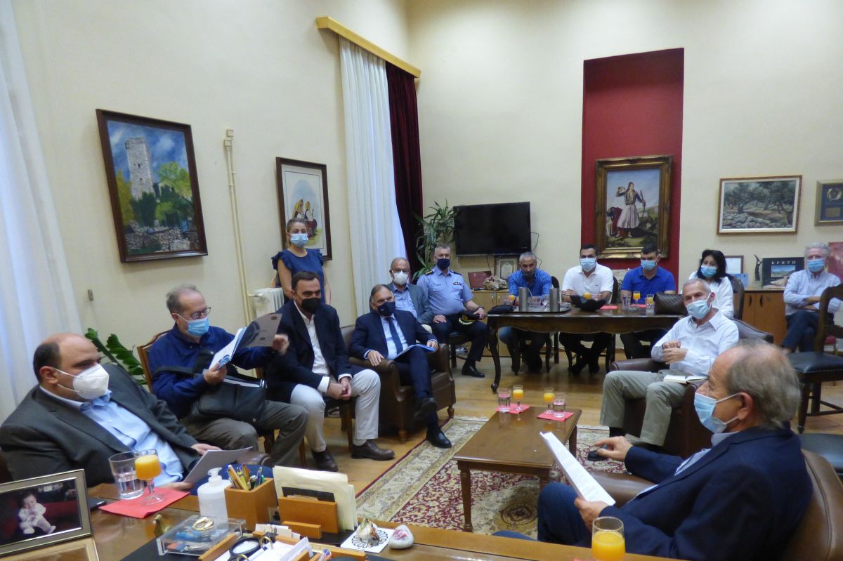 Συνάντηση Δημάρχου Ανατολικής Μάνης στο Υπουργείο Κλιματικής Κρίσης και Πολιτικής Προστασίας για τη χρηματοδότηση έργων πυροπροστασίας