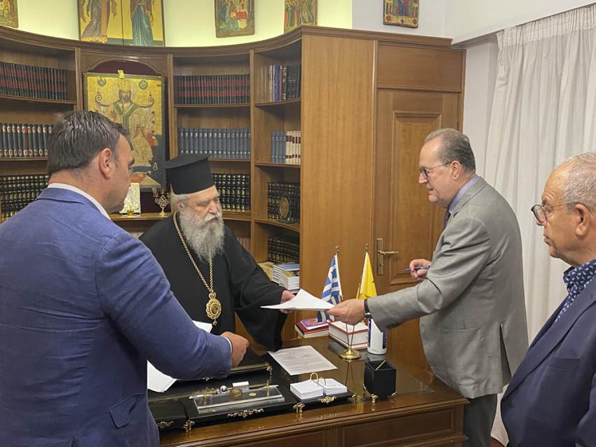 Συμβάσεις προϋπολογισμού 1.724.800 ευρώ υπέγραψε στη Λακωνία ο περιφερειάρχης Πελοποννήσου Π. Νίκας