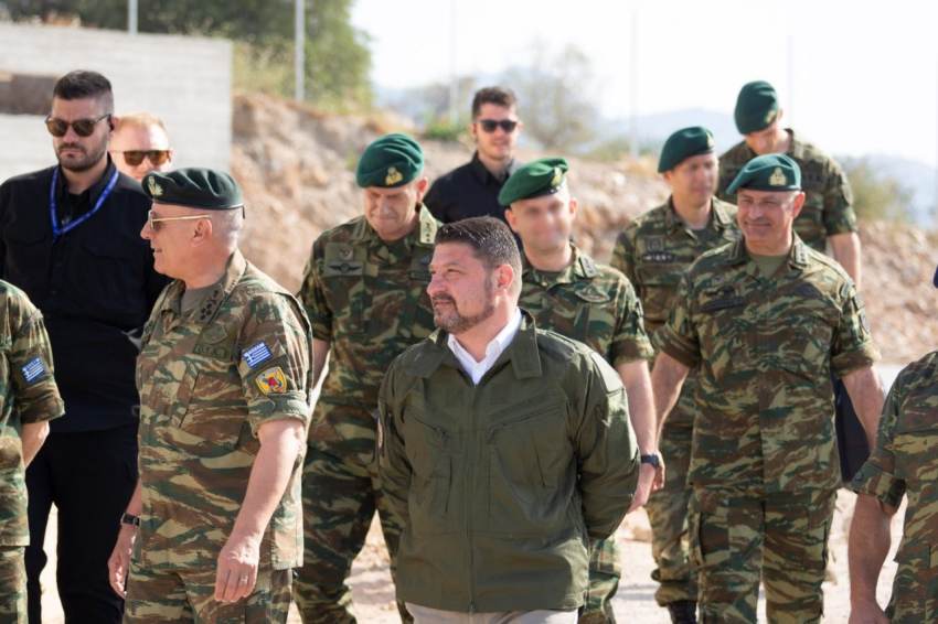 Χαρδαλιάς: Οι Ένοπλες Δυνάμεις δεν μπορούν να μείνουν αδρανείς στην παγκόσμια αντιμετώπιση της κλιματικής κρίσης