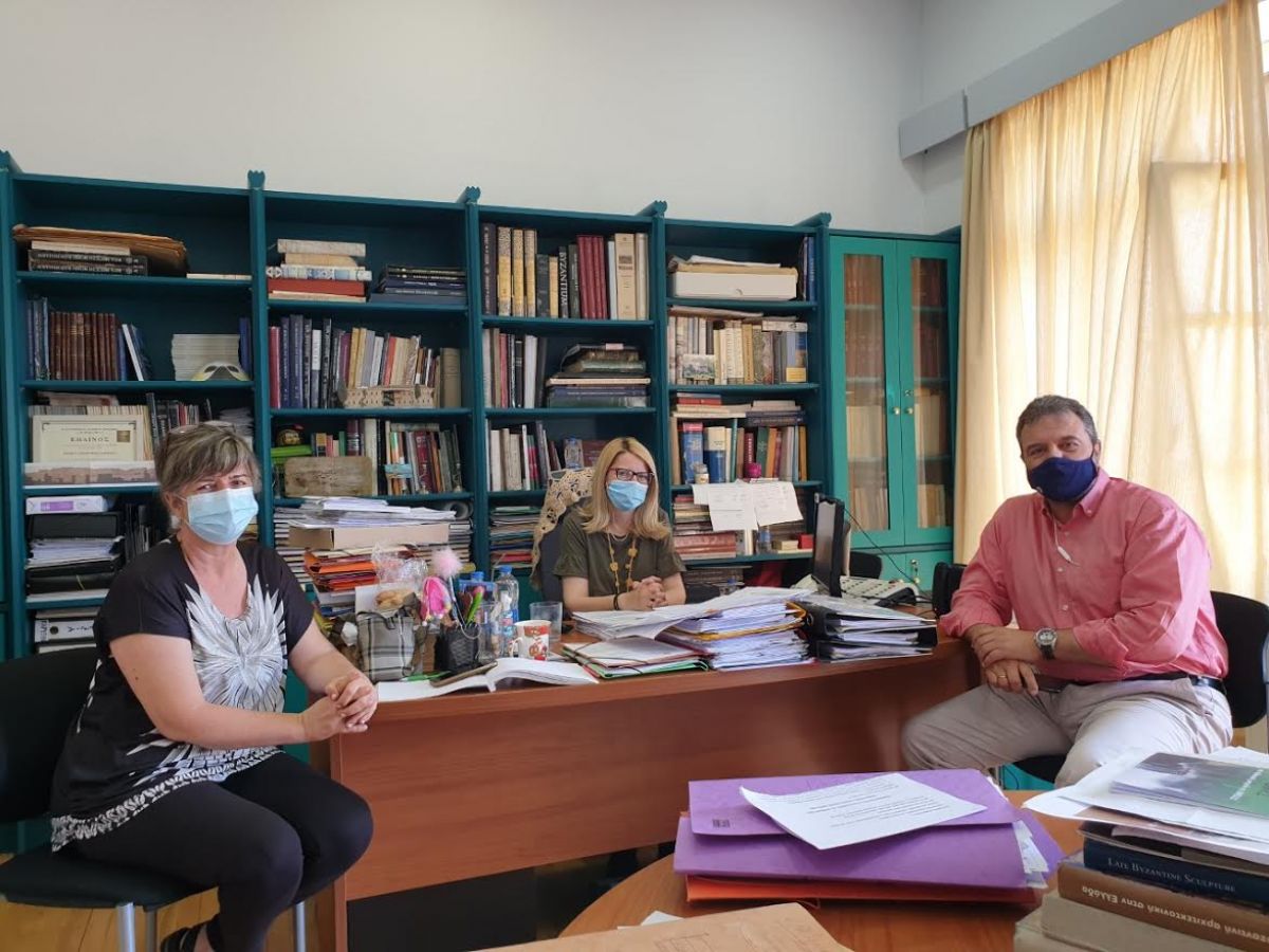 Επίσκεψη Αραχωβίτη στην ΕΦ.Α.ΛΑΚ: “Η Λακωνία δικαιούται να έχει κυριάρχη θέση και στον Πολιτισμό”