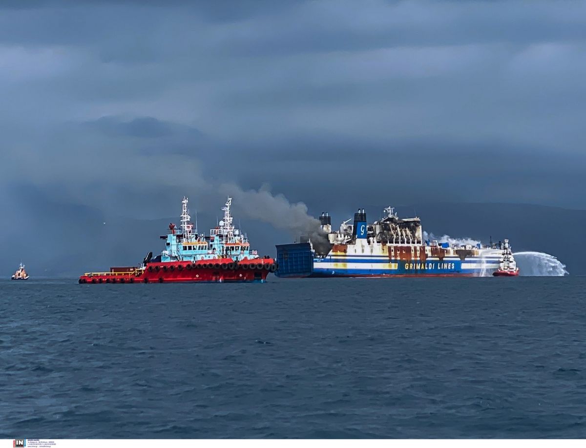 Euroferry Olympia: Κορυφώνεται η αγωνία για τους αγνοούμενους – Συγκλονιστικές εικόνες μέσα από το φλεγόμενο γκαράζ