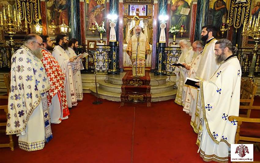 Η αρχαιοπρεπής Θεία Λειτουργία του Αγ. Ιακώβου στον Μητροπολιτικό Ναό Σπάρτης