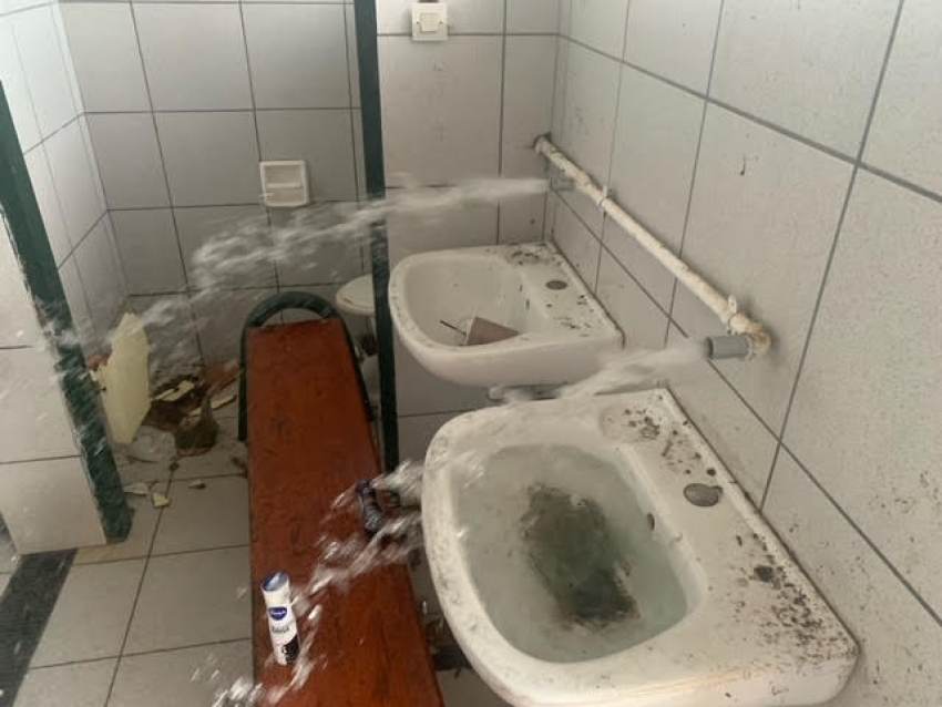 Άλλη μια κλοπή - βανδαλισμός σε βάρος της Σπαρτιατικής κοινωνίας.